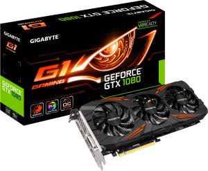 Karta graficzna Gigabyte GeForce GTX 1080 G1 Gaming 8GB GDDR5X (256 bit) DVI-D, HDMI, 3x DP, BOX (GV-N1080G1 GAMING-8GD) 1