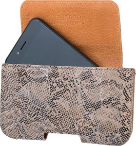 Surazo Etui do telefonu Surazo skóra naturalna Belt Case - Safari Snake 3