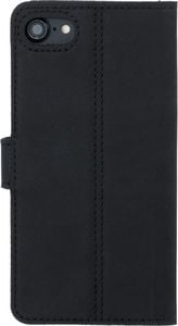 Surazo Etui na telefon Surazo ze skóry naturalnej Wallet case - Nubuk Czarny i Camel 3