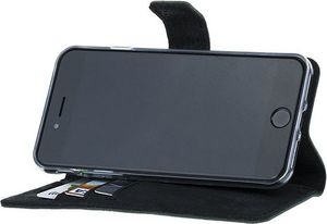 Surazo Etui na telefon Surazo ze skóry naturalnej Wallet case - Nubuk Ciemny Zielony 4