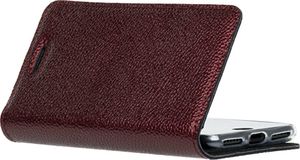 Surazo Etui na telefon Surazo ze skóry naturalnej Wallet case - Ferro Czerwony 5