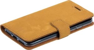 Surazo Etui na telefon Surazo ze skóry naturalnej Wallet case - Nubuk Camel 6