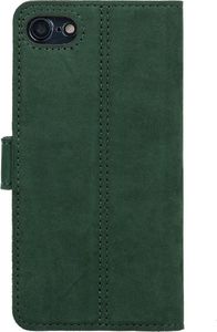 Surazo Etui na telefon Surazo ze skóry naturalnej Wallet case - Nubuk Ciemny Zielony 3