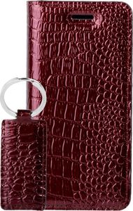 Surazo Etui na telefon Surazo ze skóry naturalnej Smart magnet RFID - Cayme Czerwony 7