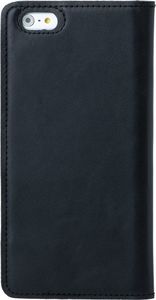 Surazo Etui na telefon Surazo ze skóry naturalnej Smart magnet RFID - Costa Czarna i Czerwona 3