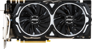 Karta graficzna MSI GeForce GTX 1070 ARMOR 8GB GDDR5 256 Bit HDMI, DVI-D, 3xDP, BOX (GTX 1070 ARMOR 8GB) 2