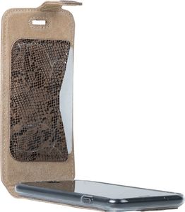 Surazo Futerał na telefon Surazo ze skóry naturalnej Flip case - Wąż Safari 5