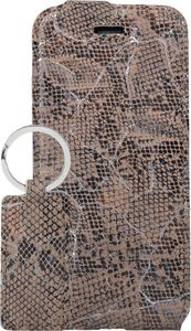 Surazo Futerał na telefon Surazo ze skóry naturalnej Flip case - Wąż Safari 7