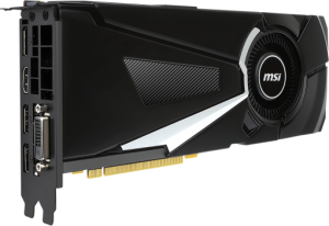 Karta graficzna MSI GeForce GTX 1070 AERO OC 8GB GDDR5 (256 bit) 3x DP, HDMI, DVI-D, BOX (V330-011R) 3