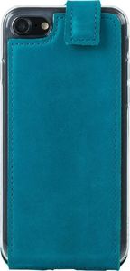 Surazo Futerał na telefon Surazo ze skóry naturalnej Flip case - Nubuk Turkus 3