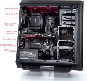 Komputer Core i7-6700K, 16 GB, GTX 1080, 240 GB SSD 1 TB HDD 3