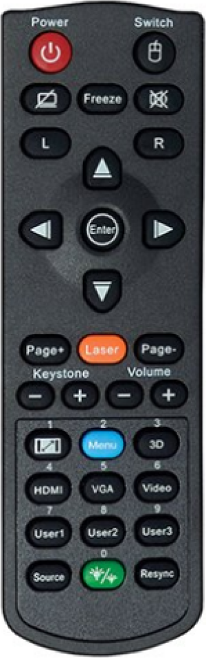 Projektor Optoma DU400 lampowy 1920 x 1200px 4000lm DLP 5