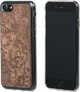 Surazo Etui na tył telefonu Surazo skóra naturalna Back case - Ornament Brązowy 5