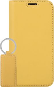 Surazo Etui na telefon Surazo ze skóry naturalnej Smart magnet RFID - Costa Żółta 7