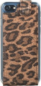 Surazo Futerał na telefon Surazo ze skóry naturalnej Flip case - Brązowa Pantera 3