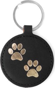 Surazo Etui na telefon Surazo ze skóry naturalnej Smart magnet RFID - Nubuk Czarny - Dwie łapy 6