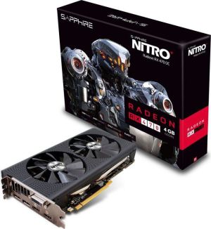 Karta graficzna Sapphire AMD RX 470 NITRO+ 4GB GDDR5 (256 Bit) DVI, 2xHDMI, 2xDP, BOX (11256-01-20G) 1