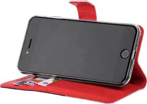 Surazo Etui na telefon Surazo ze skóry naturalnej Wallet case - Granatowy i Pastel Porcelanowy - Kotwica czerwona 4