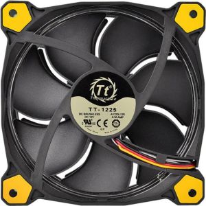 Wentylator Thermaltake Riing 12 LED Żółty (CL-F038-PL12YL-A) 2