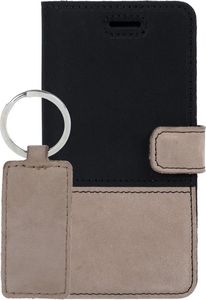 Surazo Etui na telefon Surazo ze skóry naturalnej Wallet case Duo - Czarny i Beżowy 8
