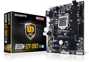Płyta główna Gigabyte GA-B150M-D2V DDR3, B150, DDR3, SATA3, USB 3.0, uATX (GA-B150M-D2V DDR3) 1