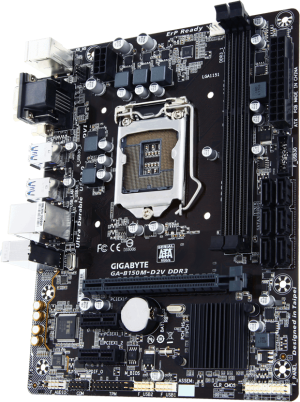 Płyta główna Gigabyte GA-B150M-D2V DDR3, B150, DDR3, SATA3, USB 3.0, uATX (GA-B150M-D2V DDR3) 3
