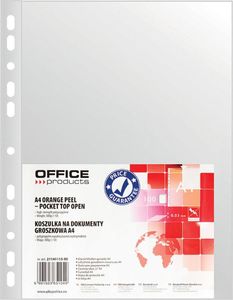 Office Products Koszulki na dokumenty OFFICE PRODUCTS, PP, A4, groszkowe, 30mikr., 100szt. - 5901503651049 1