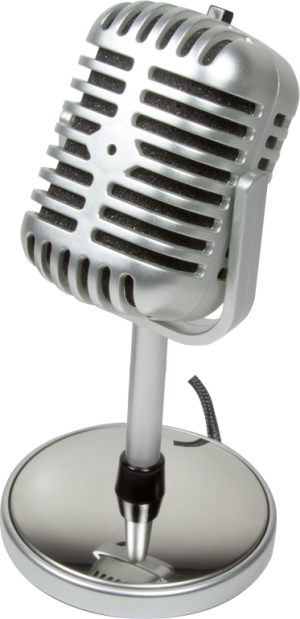Mikrofon LogiLink Retro Style (HS0036) 1