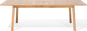 Beliani Stół ogrodowy rozkładany akacjowy 180/240x100cm jasne drewno CESANA (77311) 4