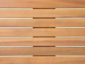 Beliani Stół ogrodowy rozkładany akacjowy 180/240x100cm jasne drewno CESANA (77311) 5