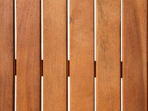 Beliani Stół ogrodowy drewniany 140x75cm CENTO (77022) 5