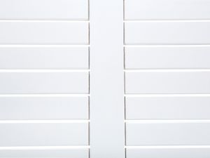 Beliani Stół ogrodowy 100x55cm biały BALTIC (87909) 4