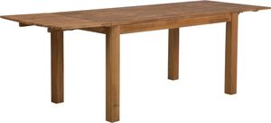 Beliani Rozkładany stół do jadalni dębowy 150/240 x 85 cm jasne drewno MAXIMA 1