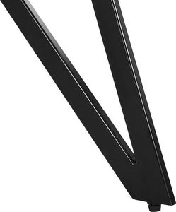 Beliani Stół do jadalni 160 x 90 cm efekt betonu BUSCOT 5