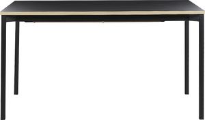 Beliani Stół do jadalni rozkładany 140/190 x 90 cm czarny AVIS 4