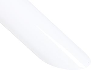 Beliani Stół do jadalni rozkładany 160/200 x 90 cm efekt marmuru z białym MOIRA 7