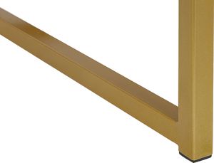 Beliani Stolik pomocniczy czarny LARGO 5