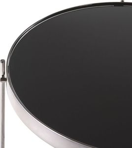 Beliani Stolik kawowy srebrny LUCEA 2