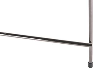 Beliani Stolik kawowy srebrny LUCEA 3