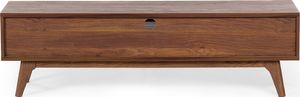 Beliani Szafka RTV ciemne drewno DETROIT 3