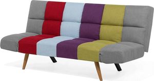 Beliani Sofa rozkładana wielokolorowa INGARO 3