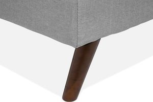 Beliani Sofa rozkładana jasnoszara RONNE 7