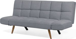 Beliani Sofa rozkładana jasnoszara INGARO 3