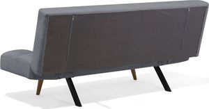 Beliani Sofa rozkładana jasnoszara INGARO 5