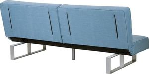 Beliani Sofa rozkładana niebieska DUBLIN 4