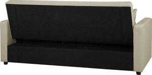 Beliani Sofa rozkładana beżowa GLOMMA 6