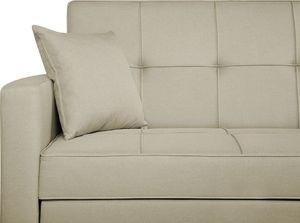 Beliani Sofa rozkładana beżowa GLOMMA 7