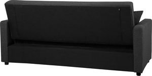 Beliani Sofa rozkładana ciemnoszara GLOMMA 7