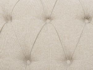 Beliani Sofa 3-osobowa proste nogi beżowa CHESTERFIELD 7