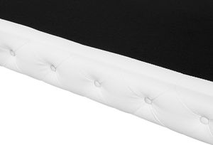 Beliani Sofa 2-osobowa biała VISSLAND 6